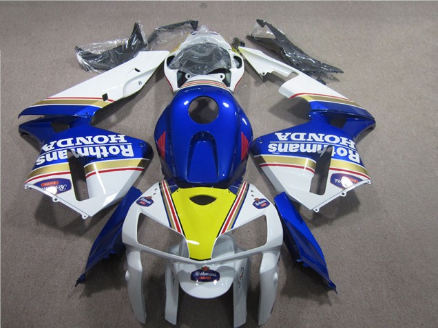 Bleu Blanc Rothmans Carénage CBR 600 RR 05-06 Bleu Blanc Rothmans Carénage CBR 600 RR 05-06