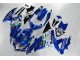Bleu Blanc Vert Carénage GSXR 600 / 750 K8 08-10 Bleu Blanc Vert Carénage GSXR 600 / 750 K8 08-10