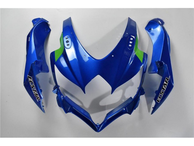 Bleu Blanc Vert Carénage GSXR 600 / 750 K8 08-10 Bleu Blanc Vert Carénage GSXR 600 / 750 K8 08-10
