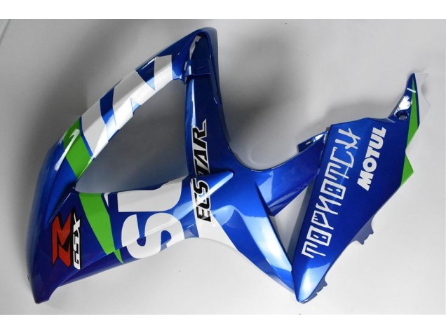 Bleu Blanc Vert Carénage GSXR 600 / 750 K8 08-10 Bleu Blanc Vert Carénage GSXR 600 / 750 K8 08-10