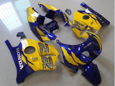 Bleu Jaune Carénage CBR 250 RR MC22 91-98