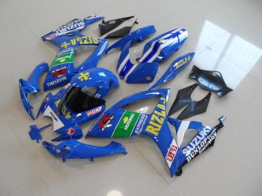 Bleu Jaune Rizla Carénage GSXR 750 K6 06-07