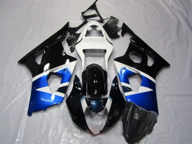 Bleu Noir Blanc Carénage GSXR 1000 K3 03-04
