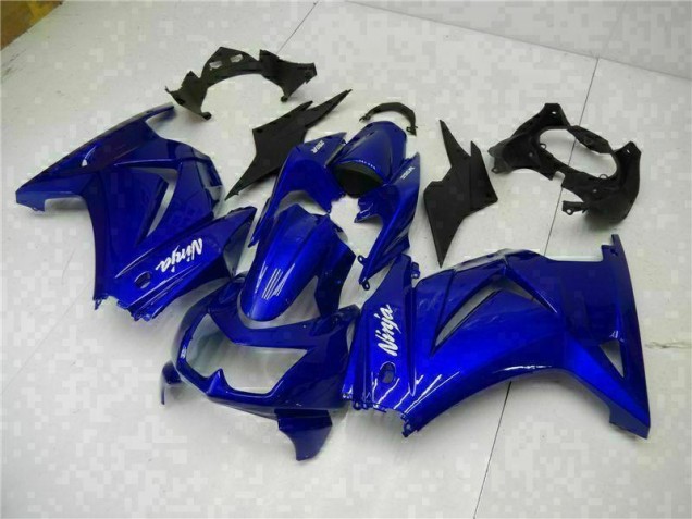 Bleu Noir Blanc Ninja Carénages EX250 08-12 Bleu Noir Blanc Ninja Carénages EX250 08-12
