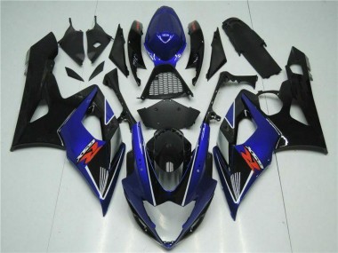 Bleu Noir Carénages GSXR 1000 K5 05-06
