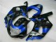Bleu Noir Carénages GSXR 600 / 750 K1 K2 K3 01-03 Bleu Noir Carénages GSXR 600 / 750 K1 K2 K3 01-03