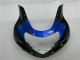 Bleu Noir Carénages GSXR 600 / 750 K1 K2 K3 01-03 Bleu Noir Carénages GSXR 600 / 750 K1 K2 K3 01-03