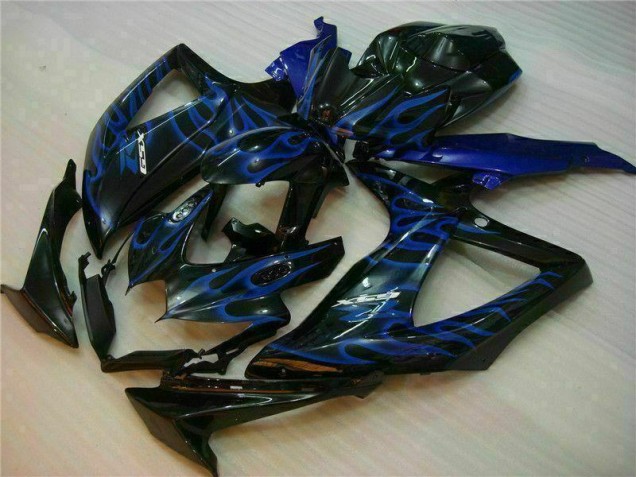 Bleu Noir Carénages GSXR 600 / 750 K8 08-10 Bleu Noir Carénages GSXR 600 / 750 K8 08-10