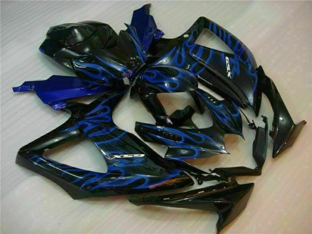 Bleu Noir Carénages GSXR 600 / 750 K8 08-10 Bleu Noir Carénages GSXR 600 / 750 K8 08-10