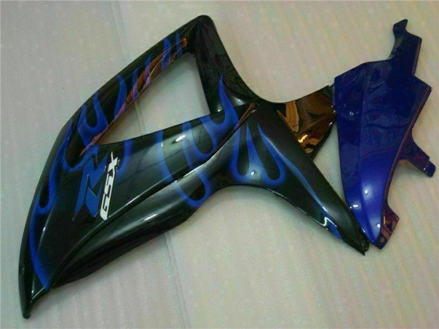 Bleu Noir Carénages GSXR 600 / 750 K8 08-10 Bleu Noir Carénages GSXR 600 / 750 K8 08-10