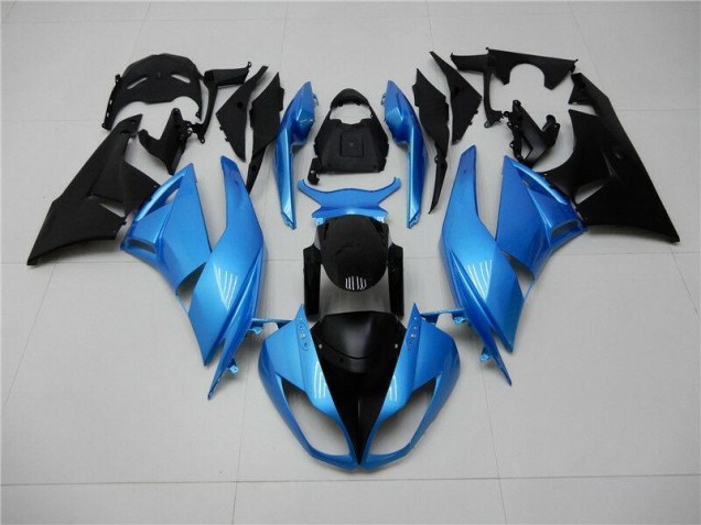 Bleu Noir Carénages ZX6R 09-12 Bleu Noir Carénages ZX6R 09-12