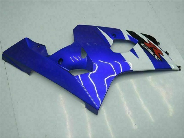 Bleu Noir Kit Carénages Complet GSXR 600 / 750 K4 04-05 Bleu Noir Kit Carénages Complet GSXR 600 / 750 K4 04-05