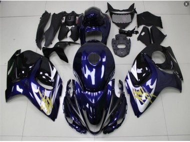 Bleu Or Carénage GSXR 1300 Hayabusa 08-19
