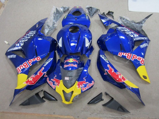 Bleu Red Bull Carénages CBR 600 RR 09-12 Bleu Red Bull Carénages CBR 600 RR 09-12