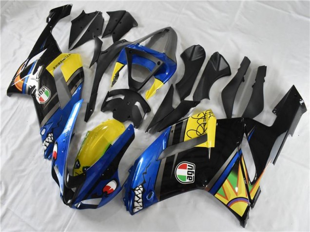 Bleu Requin Carénage ZX6R 07-08 Bleu Requin Carénage ZX6R 07-08
