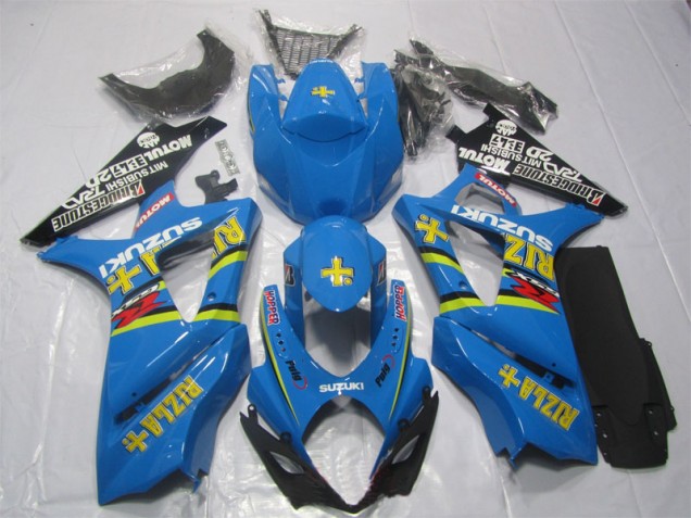 Bleu Rizla Carénage GSXR 1000 K7 07-08 Bleu Rizla Carénage GSXR 1000 K7 07-08