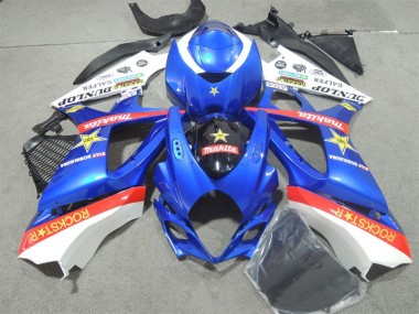 Bleu Rockstar Carénage GSXR 1000 K7 07-08