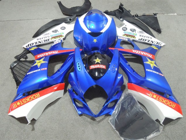 Bleu Rockstar Carénage GSXR 1000 K7 07-08 Bleu Rockstar Carénage GSXR 1000 K7 07-08