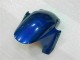 Bleu avec Argent Flamme Carénage CBR 600 RR 03-04 Bleu avec Argent Flamme Carénage CBR 600 RR 03-04