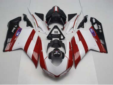 Generali avec No Logo Carénage Ducati 848 1098 1198 07-14