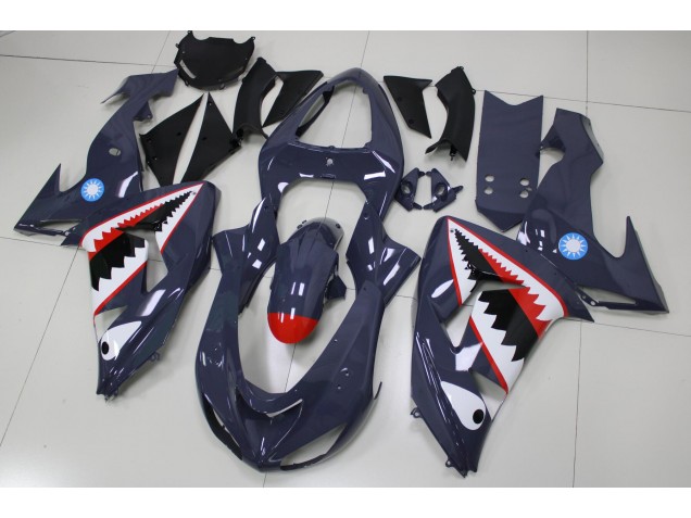 Gris Requin Carénage ZX10R 06-07 Gris Requin Carénage ZX10R 06-07