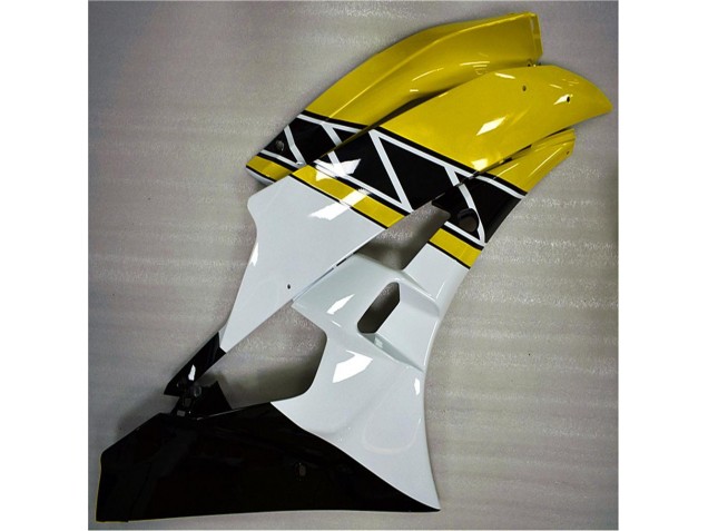 Jaune Blanc Noir Carénage R6 06-07 Jaune Blanc Noir Carénage R6 06-07