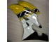 Jaune Blanc Noir Carénage R6 06-07 Jaune Blanc Noir Carénage R6 06-07
