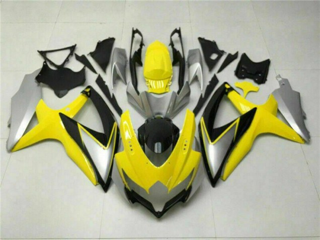 Jaune Carénage GSXR 600 / 750 K8 08-10 Jaune Carénage GSXR 600 / 750 K8 08-10