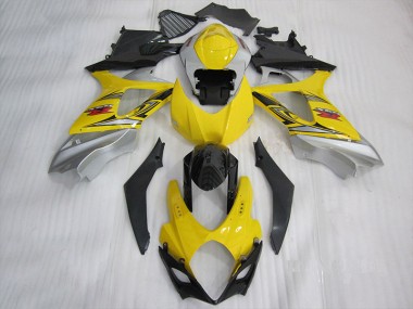 Jaune Noir Carénages GSXR 1000 K7 07-08