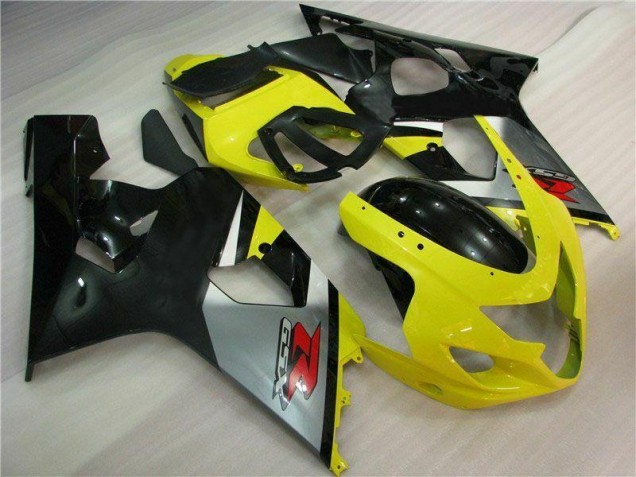 Jaune Noir Carénages GSXR 600 / 750 K4 04-05 Jaune Noir Carénages GSXR 600 / 750 K4 04-05