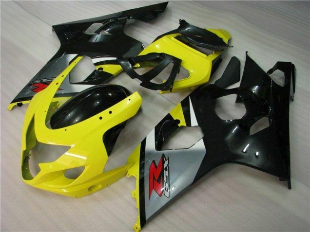 Jaune Noir Carénages GSXR 600 / 750 K4 04-05 Jaune Noir Carénages GSXR 600 / 750 K4 04-05