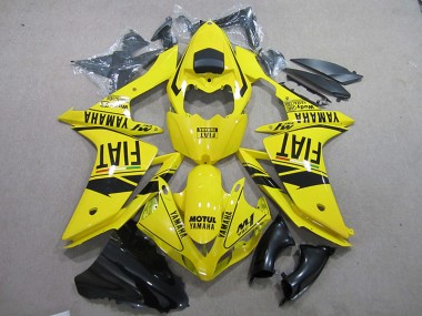 Jaune Noir Motul Fiat Carénage R1 07-08