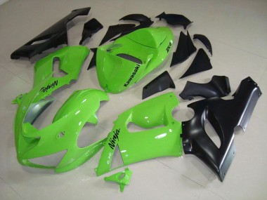 Lime Vert Carénage ZX6R 05-06