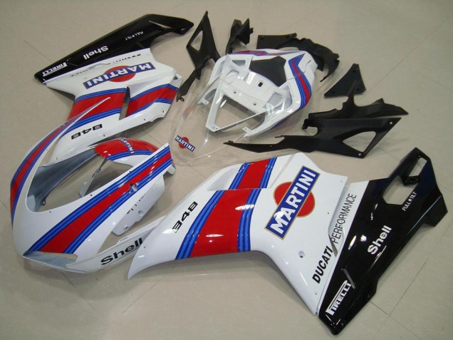 Martini Carénage Ducati 848 1098 1198 07-14 Martini Carénage Ducati 848 1098 1198 07-14