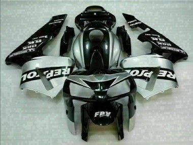 Noir Argent Repsol Carénage CBR 600 RR 05-06