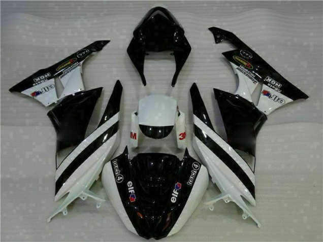 Noir Blanc 3M Touch4 Carénages ZX6R 09-12 Noir Blanc 3M Touch4 Carénages ZX6R 09-12