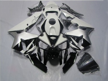 Noir Blanc Carénage CBR 600 RR 05-06