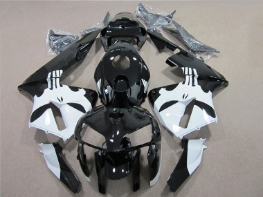Noir Blanc Carénages CBR 600 RR 05-06