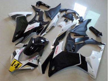 Noir Blanc Denso Rizoma 14 Carénage CBR 500 RR 13-15