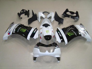 Noir Blanc Monster Carénage ZX 250R 08-12
