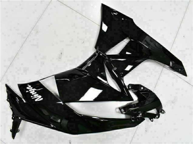 Noir Blanc Ninja Carénage ZX6R 09-12 Noir Blanc Ninja Carénage ZX6R 09-12