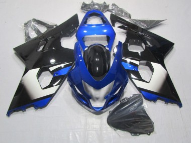Noir Bleu Carénage GSXR 600 K4 04-05