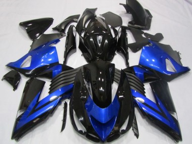 Noir Bleu Carénage ZX14R ZZR 1400 06-11