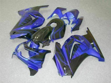 Noir Bleu Carénages EX250 08-12