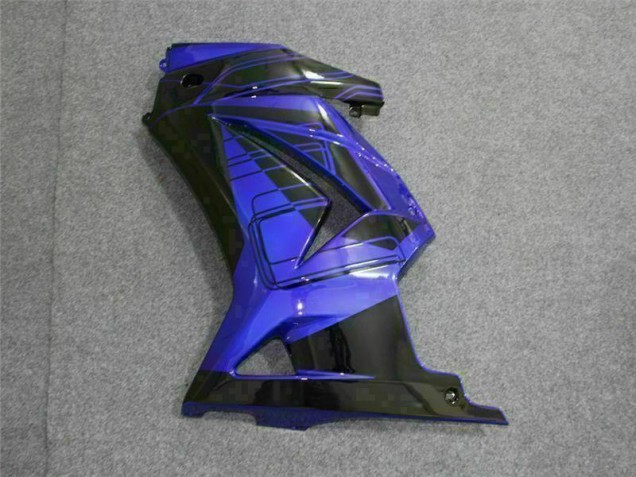 Noir Bleu Carénages EX250 08-12 Noir Bleu Carénages EX250 08-12