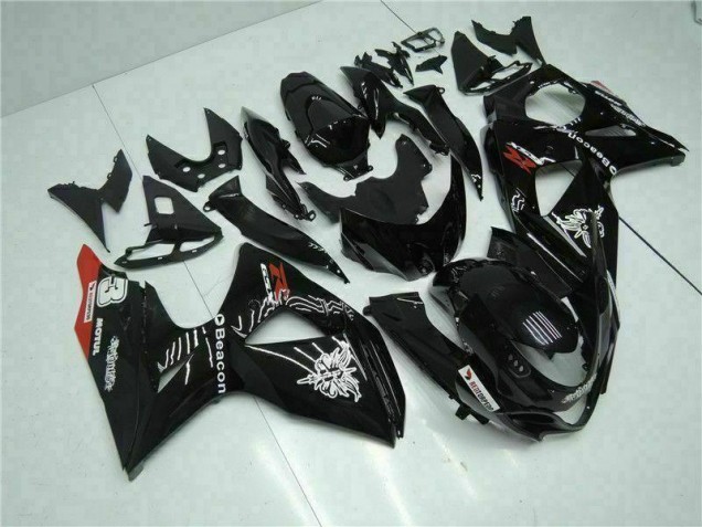 Noir Carénages GSXR 1000 K9 09-16 Noir Carénages GSXR 1000 K9 09-16
