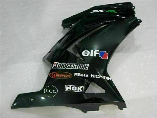 Noir Kit Carénages Complet EX250 08-12 Noir Kit Carénages Complet EX250 08-12