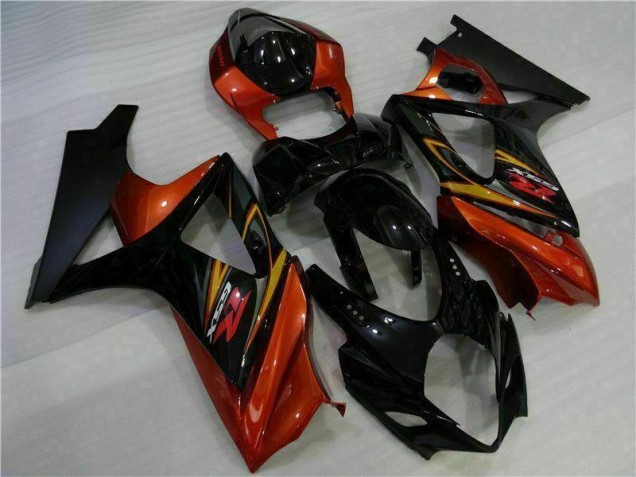 Noir Kit Carénages Complet GSXR 1000 K7 07-08 Noir Kit Carénages Complet GSXR 1000 K7 07-08