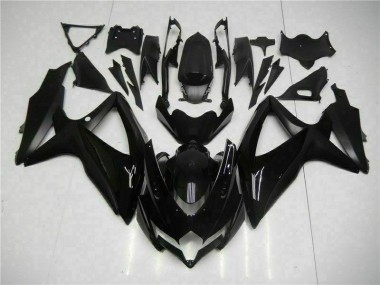 Noir Kit Carénages Complet GSXR 600 / 750 K8 08-10