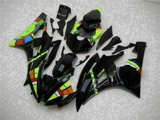 Noir Kit Carénages R6 06-07 Noir Kit Carénages R6 06-07
